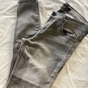 Flying Monkey Jeans Womens Size 27 Skinny Stretch Gray